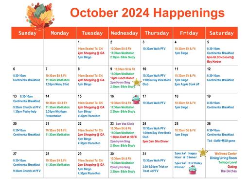 Perry Farm October 2024 Happenings