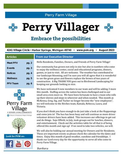 8/2023 Perry Villager