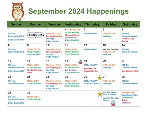 Perry Farm September 2024 Happenings