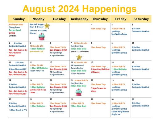 Perry Farm August 2024 Happenings